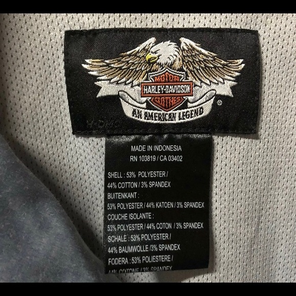 Harley Davidson Women’s Classic Cloth Selene-Jacket Medium 97438-08VW - Picture 5 of 12